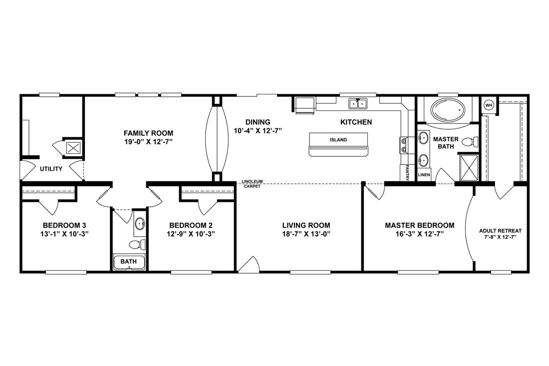 The 2980 LEGACY Floor Plan