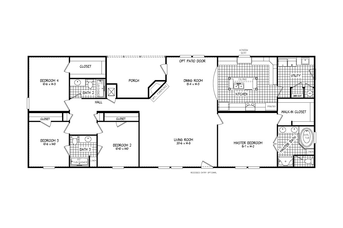The 1745 LEGACY Floor Plan